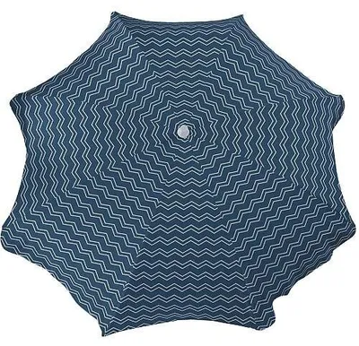 Image de Parasol Tajl - Bleu - 200cm