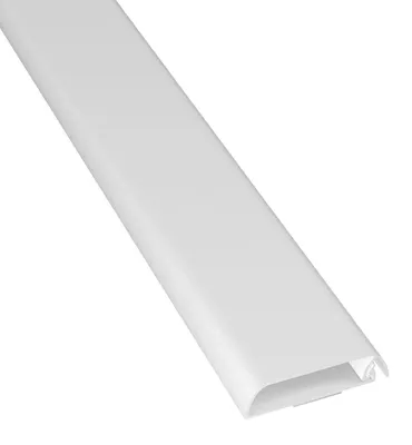 Produktbild von Kabelkanal Kabelführung Kabelschacht - 60 x 15 mm - 40 cm - Weiß - Selbstklebend