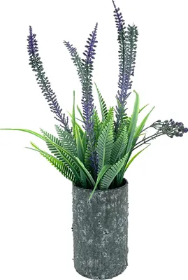 Produktbild von Kunstblume Lavendel in Vase Leilani NTK-Collection