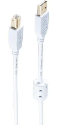 Zdjęcie produktu dla shiverpeaks BS77025 Kabel USB 5 m USB 2.0 USB A USB B szary (BS77025)