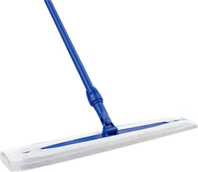 Produktbild von CleanSV Bodenwischer Set Trocken, Trapezwischer 40 cm, Teleskopstiehl, 100 Staubbindetücher, Staubtuch