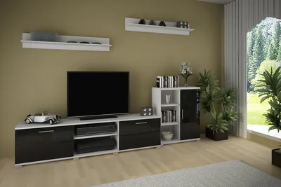 Obrázek produktu pro Obývací sestava FIGO C - Černý lesk