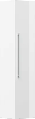 Produktbild von Hochschrank 150 cm weiss hochglanz : Weiss hochglanz Varianten: Weiss hochglanz