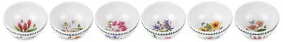 Obstsalatschale-Set, 6 Motive, Steingut, 14 cm, spülmaschinengeeignet