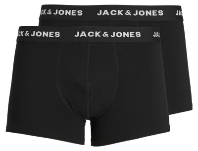 Productafbeelding van Jack & Jones 12138235_2161_629350.264, Zwart, Maat M, 2 stuks