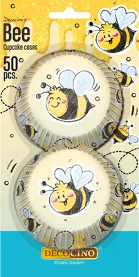 Produktbild von Muffinförmchen Bee 50 Stück