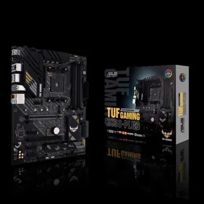 Zdjęcie produktu dla ASUS TUF Gaming B550-PLUS, AMD, Socket AM4, AMD Ryzen 3000 Series, Socket AM4, DDR4-SDRAM, 128 GB