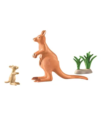 Image de PLAYMOBIL 71290 Wiltopia - Kangourou avec son petit