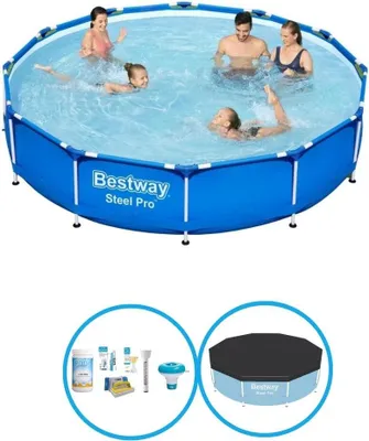 Produktbild von Bestway Pool Steel Pro - Poolpaket - 366x76 cm