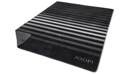 Produktbild von JOOP! Plaid Shutter Farbe Schwarz Größe 150 x 200