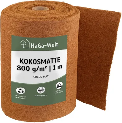 Produktbild von Kokosmatte 800g/m² – natürlicher Schutz vor Kälte – 1 Meter