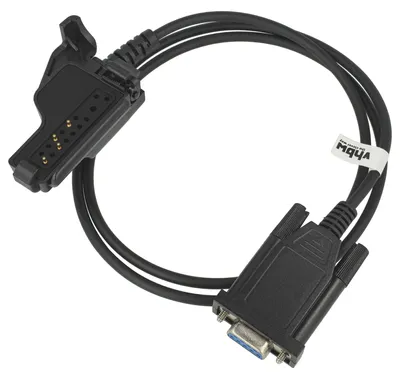 Produktbild von vhbw Programmierkabel RS-232 kompatibel mit Motorola XTS3500 Computer & Peripheriegeräte - Seriell Adapter, 14,5 cm Schwarz