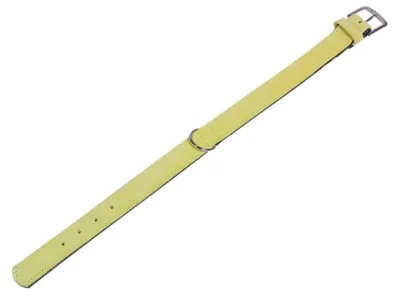 Produktbild von Nobby Halsband "VELOURS" 27 cm (20-25 cm); 12/14 mm, grün (Celery)
