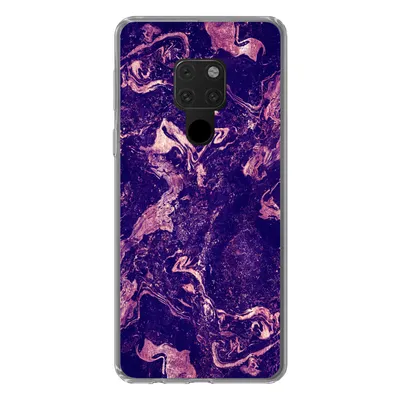 Produktbild von MuchoWow® Handyhülle Schutzhülle Hülle für Huawei P40 Lite Marmor - Naturstein - Mineralien Silikon Softcase Handy Hülle - Handy