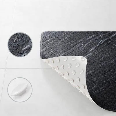 Productafbeelding van Sanilo Badmat 53 x 53 cm, Antislip Douchemat voor Douche en Bad, Antislip Mat Machinewasbaar en Schimmelwerend