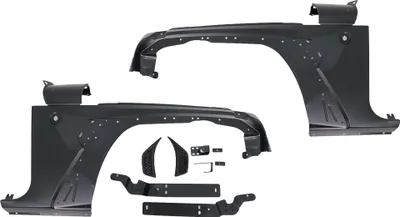 Produktbild von Vorderer Kotflügel für JEEP Wrangler / Rubicon JK 2007-2017 JL 2018+ Design.