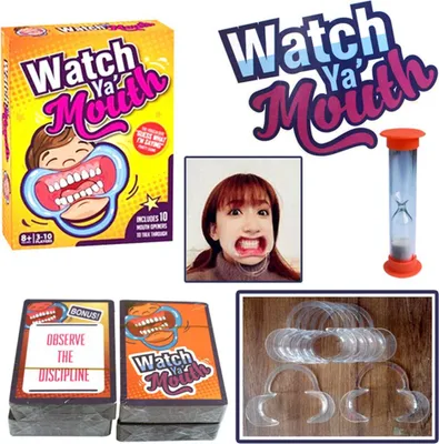 Produktbild von HOT Funny Family Edition Hilarious Mouth Guard Opener für Fun Speaking Out Game Party