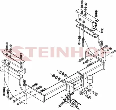 Produktbild von Z546755 Anhängerkupplung passend für IVECO Daily 05/1999-2005 starr