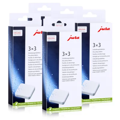 Produktbild von Jura 61848 Entkalkungstabletten 9 Tabletten - für Vollautomaten (5er Pack)