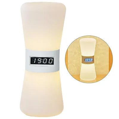 Produktbild von Kinder-Timer, Leselampe und Nachttischlampe mit Küchen-Timer – helle Sanduhr LED 1-99 Minuten – Schreibtischlampe und Taschenlampe für Schlafzimmer