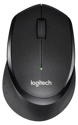 Produktbild von Logitech M330 SILENT PLUS, rechts, Mechanisch, RF Wireless, 1000 DPI, Schwarz