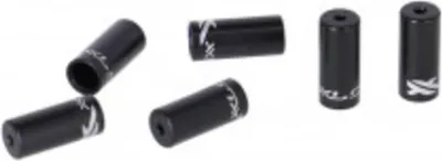 Image de XLC Embouts de dérailleur en alu. SH-X07 noir, Ø intérieur 4,0mm 50 pièces/bouteille
