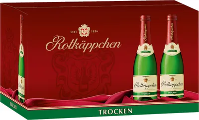 Produktbild von 24 x 0,2 l | Rotkäppchen Sekt trocken Piccolo | 11 % vol