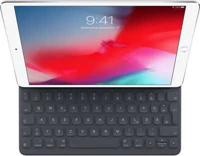 Produktbild von Apple Smart - Deutsch, iPad Pro 10.5" iPad Air (3rd generation) iPad (9th generation) iPad (8th generation) iPad (7th..., Schwarz, Andocken | MPTL2D/A