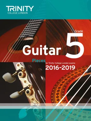 Produktbild von Trinity College London: Guitar Exam Pieces Grade 5 2016-2019