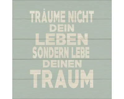 Produktbild von Leinwandbild Lebenstraum I 40x40 cm