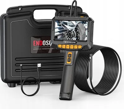 Obrázok produktu pre INŠPEKČNÁ KAMERA-ENDOSKOP MIT 360° DREHKOPF 5″ FHD IP 9LED 8,5 mm 5m