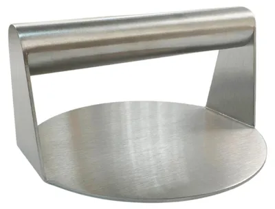 Produktbild von Fackelmann Burgerpresse für Smash-Burger, Edelstahl, PROFESSIONAL, 14 x 14,5 x 7,5 cm