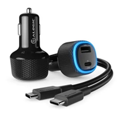 Image de Alogic CRCA57 Alogic Ladeadapter USB-A & USB-C 12W & 45W schwarz