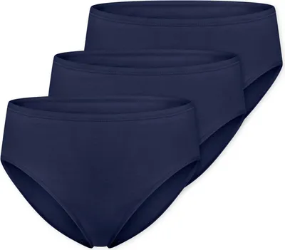 Produktbild von Schiesser Damen Slip Essentials 3-Pack admiral - Größe 38