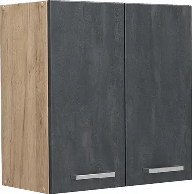 Zdjęcie produktu dla Szafka ścienna Vicco R-Line Czarny beton 60 cm, Model 47537