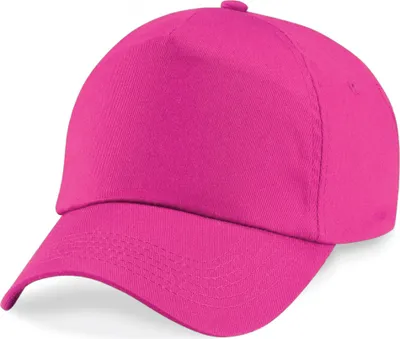 Produktbild von Beechfield B10 | Original 5-Panel Cap / Kappe / Mütze / Hut - Farbe: Fuchsia - Größe: One Size