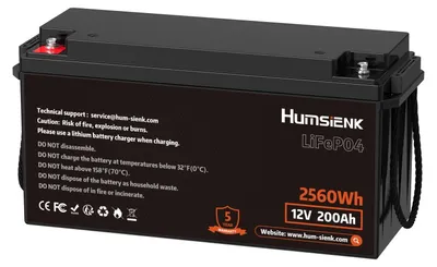 Immagine prodotto di Batteria LiFePO4 - Batteria al litio - Batteria al litio ferro fosfato - Batteria solare - Batteria per camper - 12V/24V 200Ah