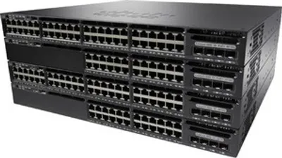 Produktbild von Cisco WS-C3650-12X48UR-L, L2/L3, Gigabit Ethernet (10/100/1000), Vollduplex, Rack-Einbau