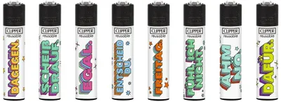 Produktbild von Clipper Feuerzeug 8er Set Egal