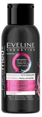 Image de Eveline Cosmetics Facemed+ – eau micellaire, nettoyant, hydratant