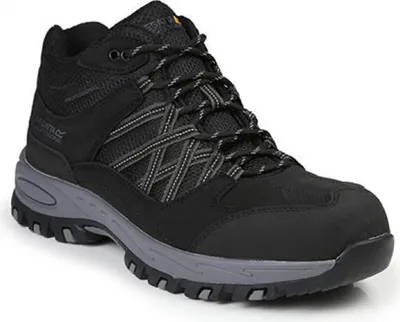 Produktbild von Sandstone SB Safety Hiker - Arbeitsschuhe - Farbe: Black/Granite - Größe: 39 (6)