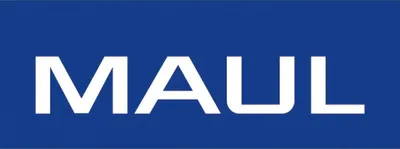 The word MAUL written in large white letters on a blue background.