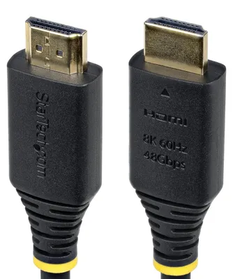 Produktbild von StarTech.com HDMI 2.1 Kabel 0,5 m – 8K 60Hz, 4K 120Hz, 48 Gbps, eARC