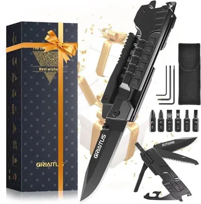 Produktbild von Famanu MultiTool 17-in-1 für Outdoor und Abenteuer - Geschenkidee für Männer