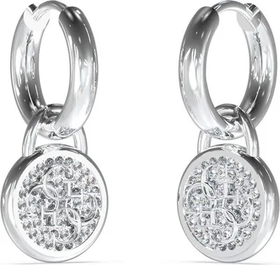 Zdjęcie produktu dla Guess - JUBE03131JWRHT/U - Kolczyki sztyfty - Damskie - Stal szlachetna i cyrkonie