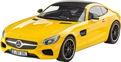 Produktbild von Revell Mercedes-AMG GT, Sportwagen-Modell, Montagesatz, 1:24, Mercedes-AMG GT, Fortgeschritten, 93 Stück(e)