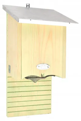 Image de Abri chauve-souris - L 13,2 x l 19 x H 38,8 cm - Bois