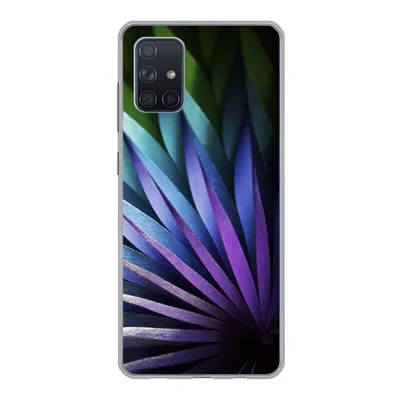 Produktbild von MuchoWow® Handyhülle Schutzhülle Hülle für Samsung Galaxy A51 5G Blumen - Geometrie - Abstrakt Silikon Softcase Handy Hülle - Abbildung