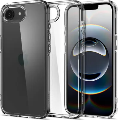 Produktbild von Spigen Ultra Hybrid Apple iPhone 16e Kristallklar