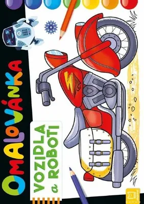 Obrázok produktu pre Omaľovánka Vozidlá a roboti
